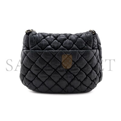 CHANEL BUBBLE LARGE QUILTED LAMBSKIN FLAP BAG 129090 (38*20*10cm)